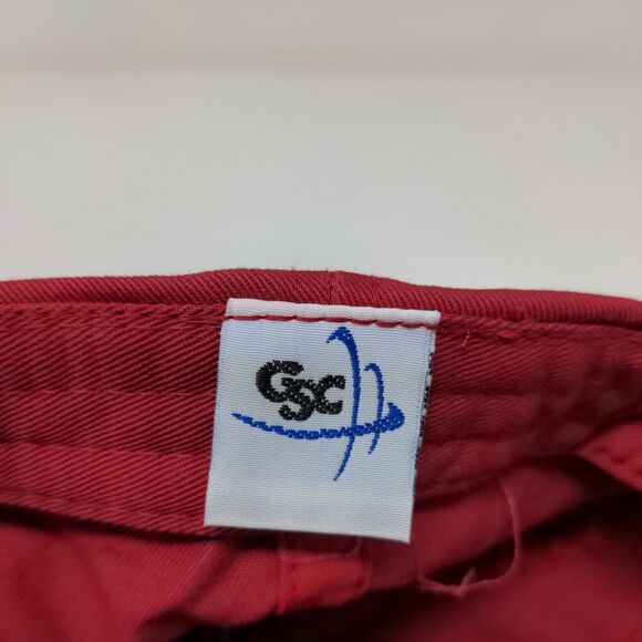 Wells Fargo Mens Slideback Hat Red Adjustable Embroidered Stagecoach Logo - Picture 11 of 12